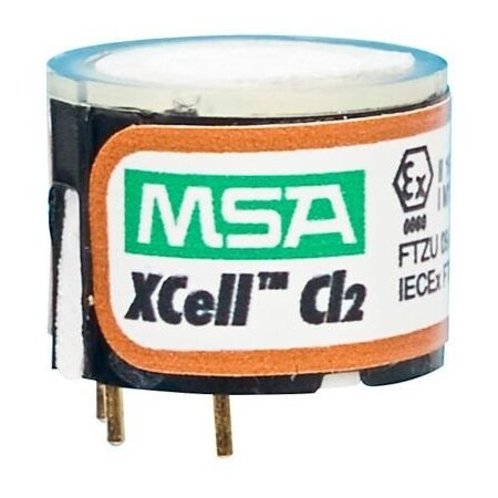 Msa Safety Kit:Replacement, Xcell Sensor, Cl2 10106728